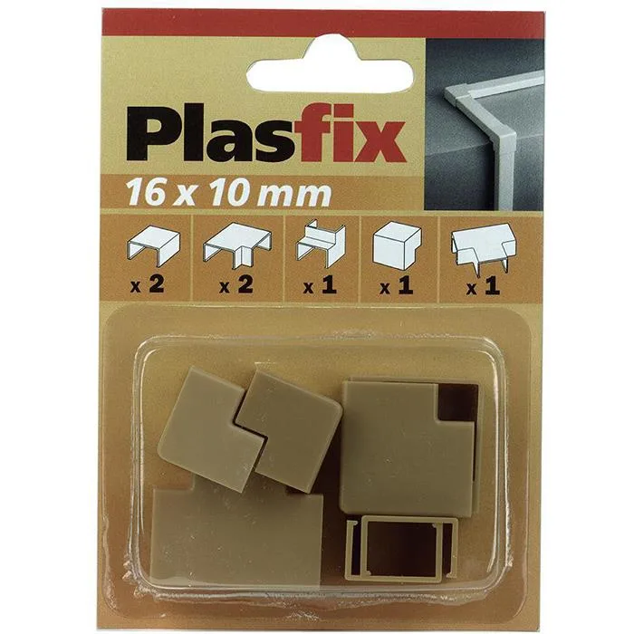 Plasfix 3420-7G Skarv- och hörnbit till Plasfix, 16 x 10 mm Aluminiumfärgad