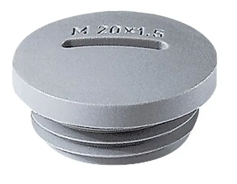 Rutab 1476572 Avslutningspropp grå, halogenfri M16