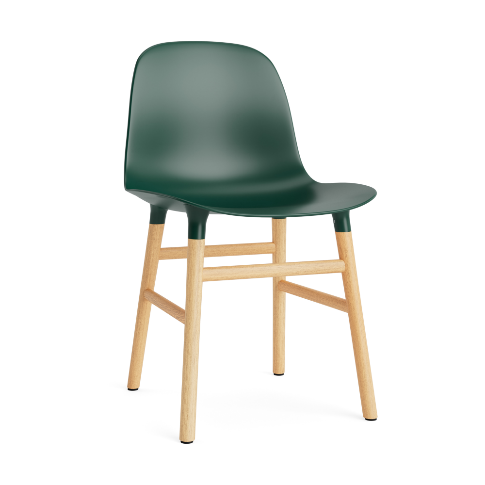 Form stol, green, ekben