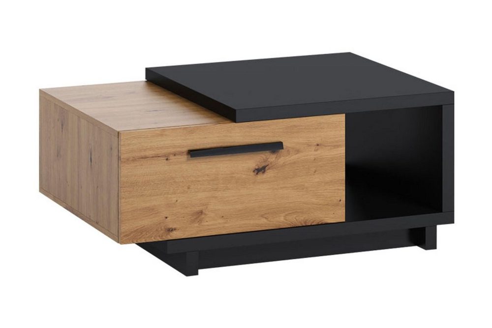 Ingram Soffbord 90 cm med Förvaring Låda + Hylla