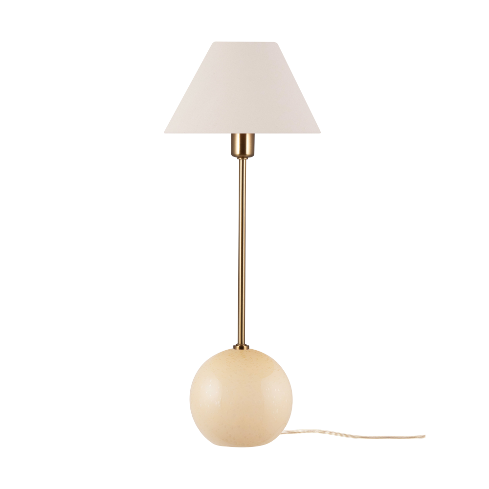 Iris 20 bordslampa, Creme