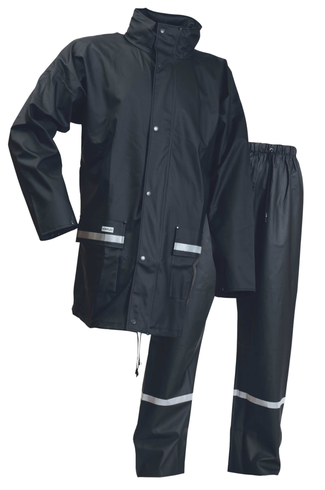 REGNSTÄLL LYNGSOE RAINWEAR SVART STL S