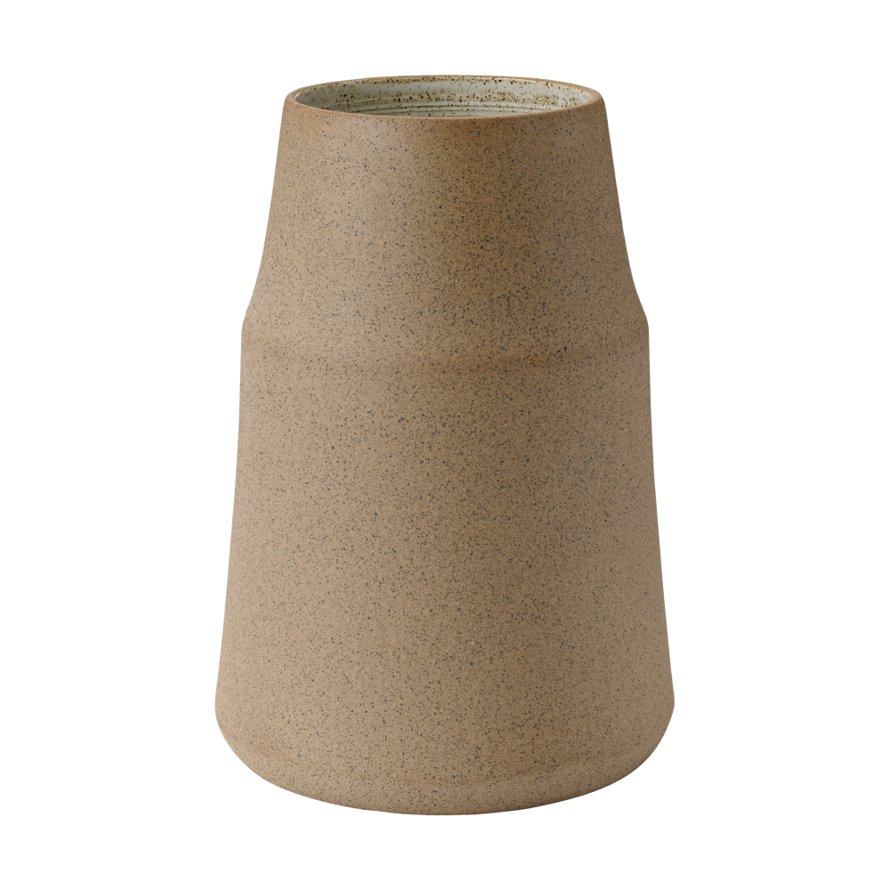 Clay vas 18 cm, Warm sand