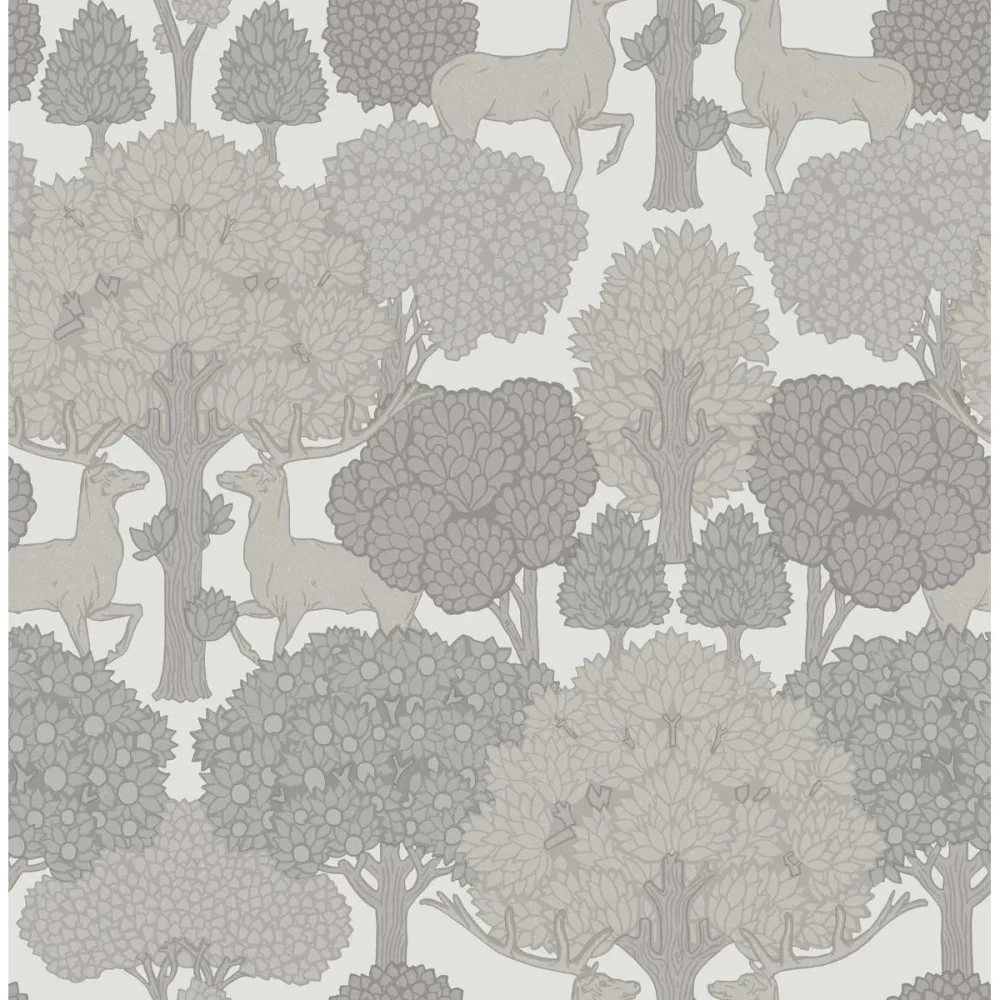 Ashdown Forest of Arden M1853 Vit Tapet | Stuvbutiken