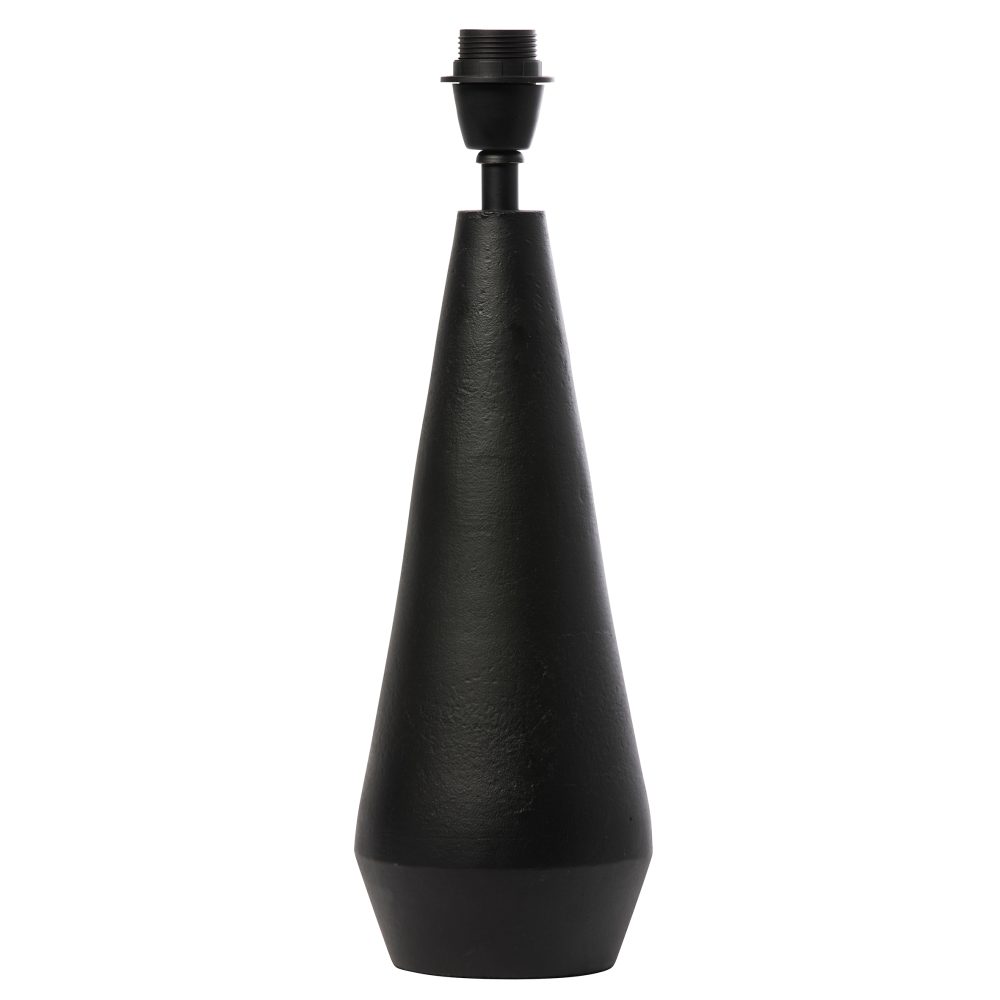 Dallas lampfot 46 cm, Matt svart