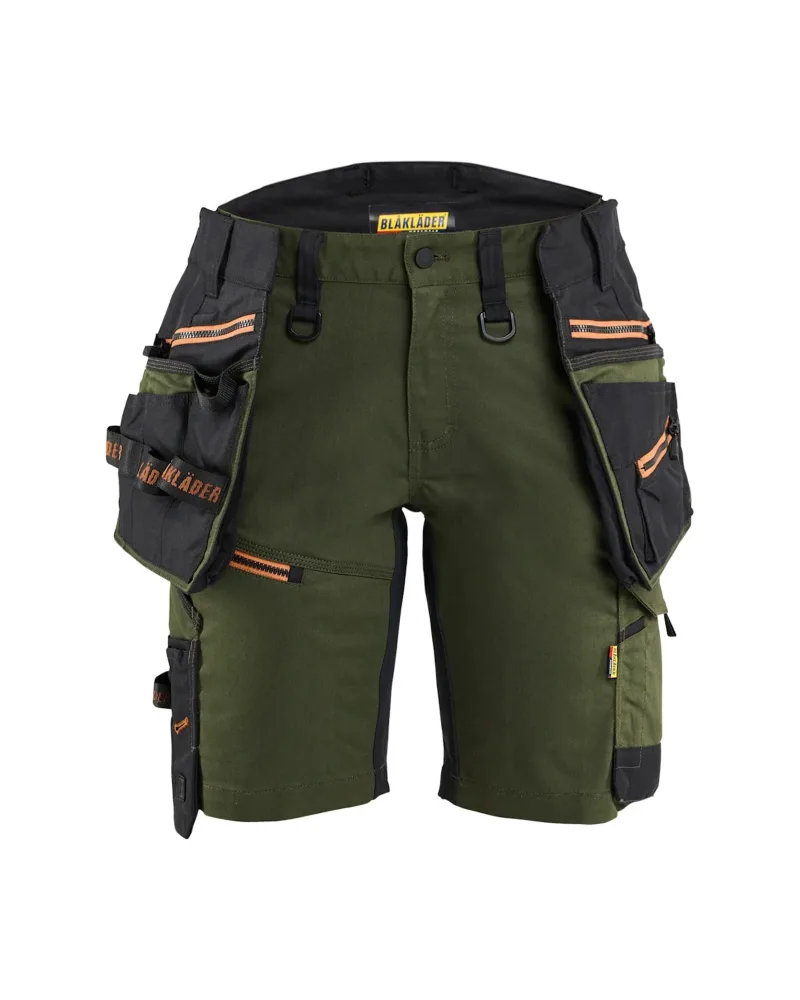 Blåkläder 717511494240C36 Shorts grön/rost Grön/rost - Bild 2