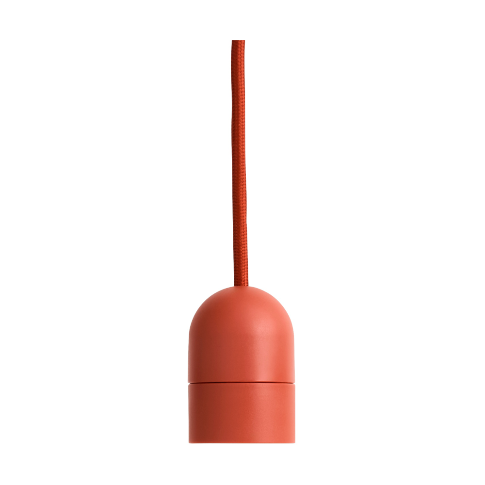 Common Pendant Cord set pendel Ø12 cm, Rusty red