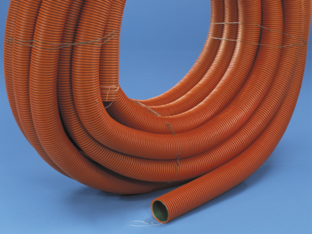 KABELRÖR WAVIN DVR50 ORANGE 50M RING