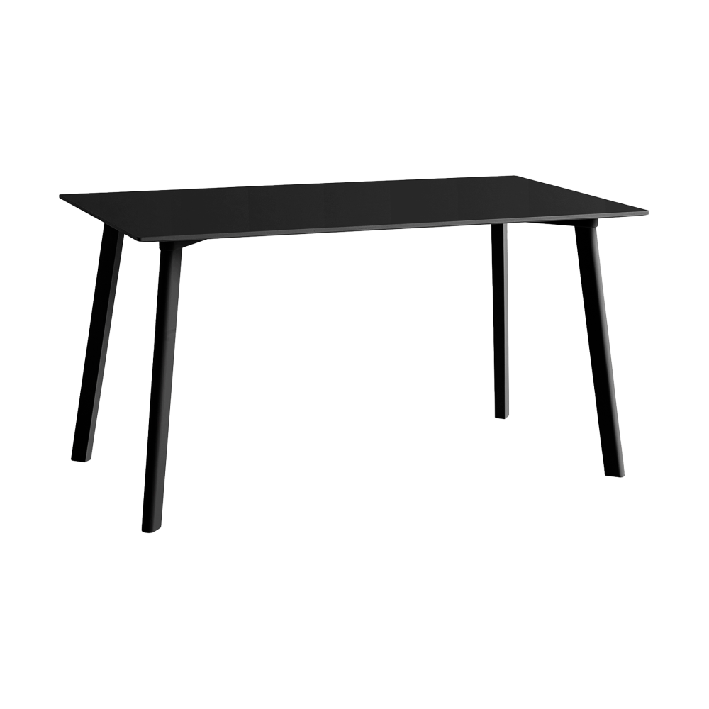 CPH210 Deux 2.0 bord 75x140 cm, Black water based-beech