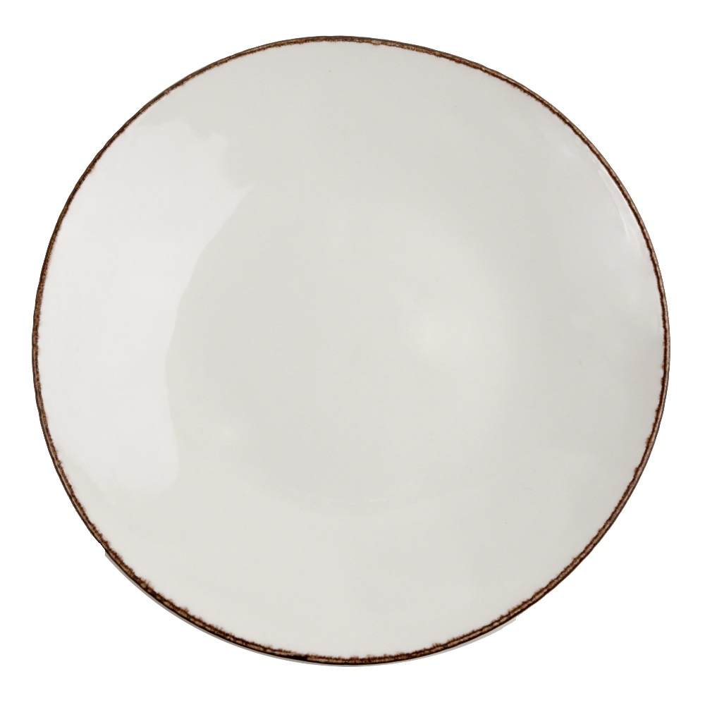 Tallrik Flat Fortuna 22,5cm Beige 4st Xantia 31001