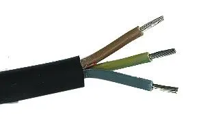 Gelia 90000882 Kabel svart, 5G2.5, RDOE, H07RN-F 10 m
