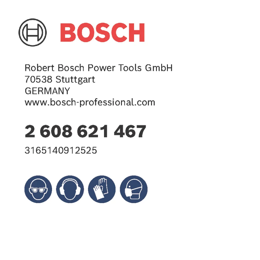 Bosch 2608621467 Sliprulle K120