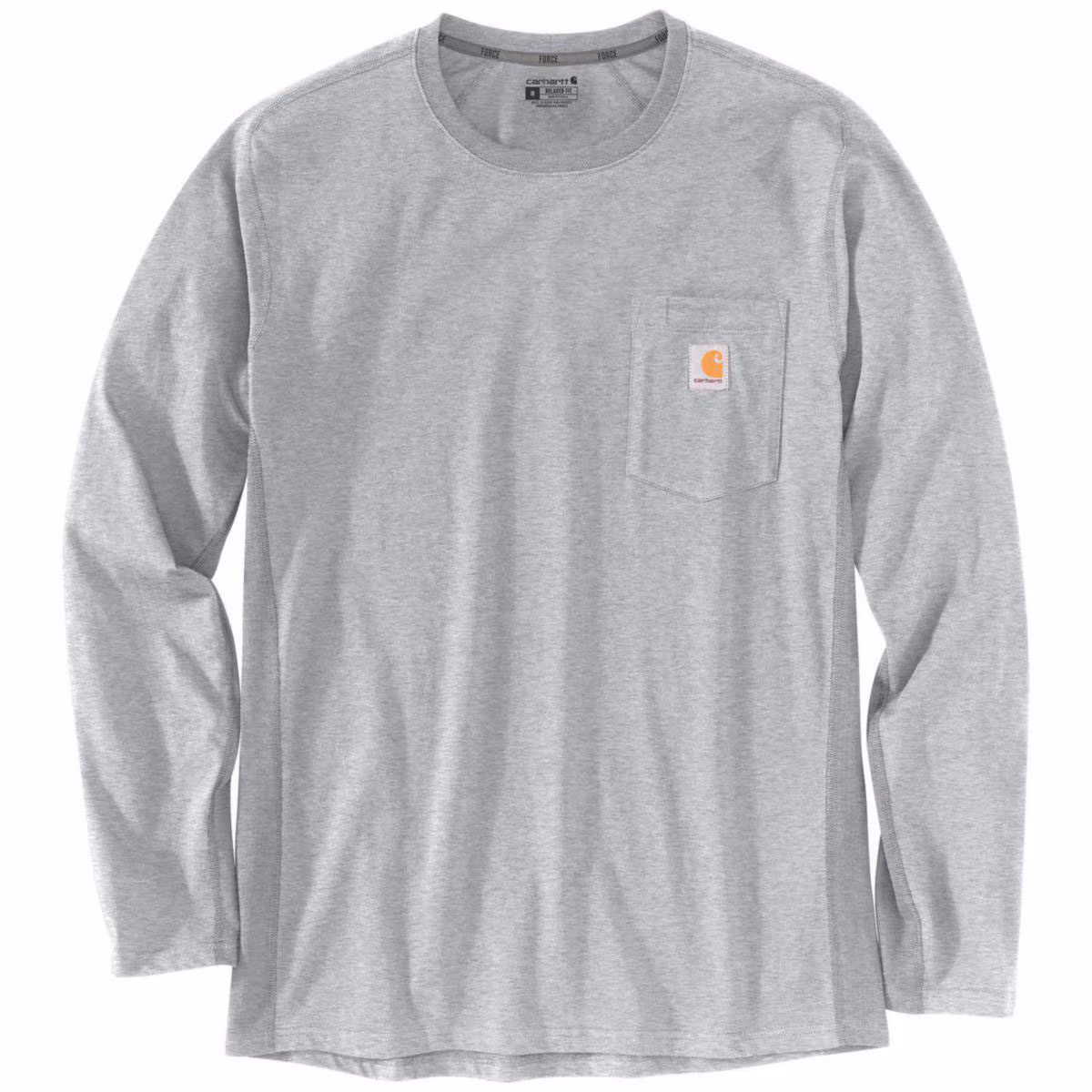 Kjøp Carhartt Langermet t-skjorte, lys grå