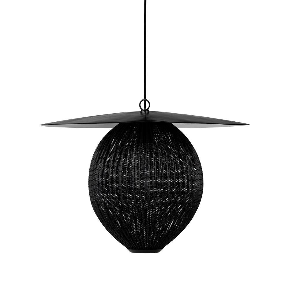 Satellite taklampa large Ø27 cm, midnight black (svart)