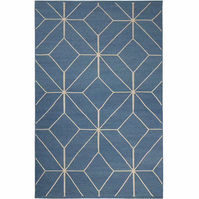 Ayur Matta 180x270 cm, Heaven Blue/Off White