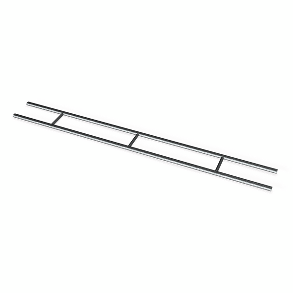 MURVERKSARMERING BENDERS BI-STÅL 37RF, ROSTFRI 4000X27X3,7MM 10ST