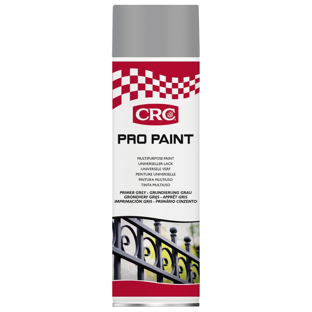 Sprayfärg Primer PRO Paint 500ml Grå CRC