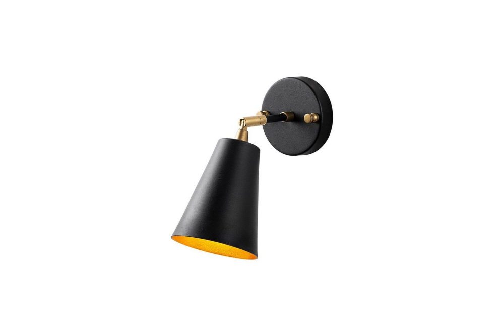 Vägglampa Avraen Svart / Rany