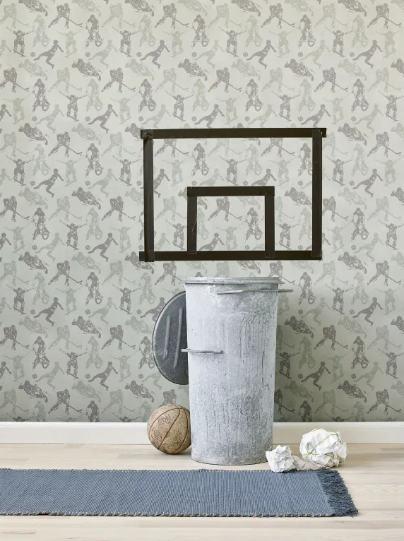 Fiona Walldesign No Limits 641127 Tapet Sporty life