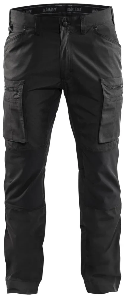 Blåkläder 145918459900C52 Arbetsbyxa med stretch, svart Stl C52
