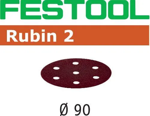 Festool STF RU2 Slippapper 90mm, 6-hålat, 50-pack P220 - Bild 2