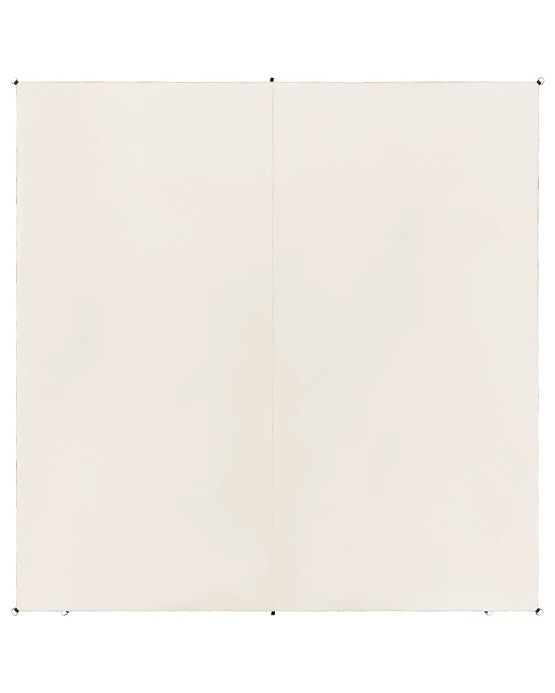 Skuggsegel LUKKA 300 cm 300 cm Off-White
