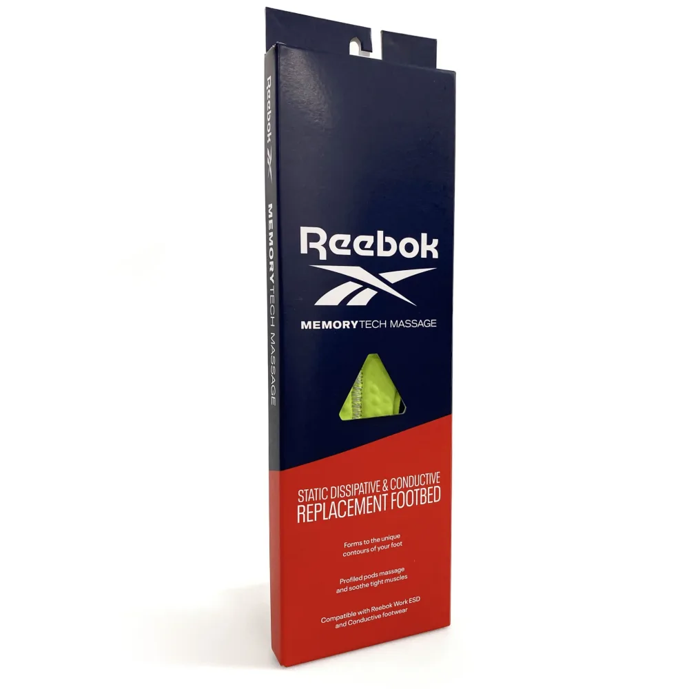 Reebok RBMT MemoryTech Massage Inläggssula grön 38