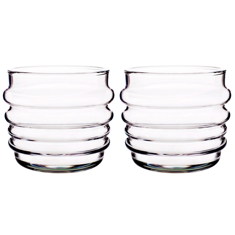 Sukat Makkaralla glas 2-pack, klar 2-pack
