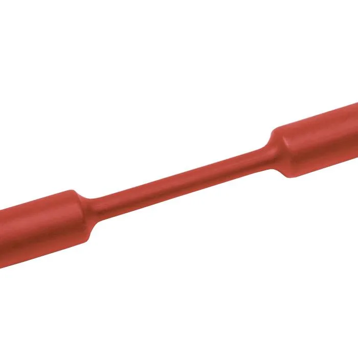 Hellermann Tyton TF31 Krympslang röd, 30 m 6/2 mm