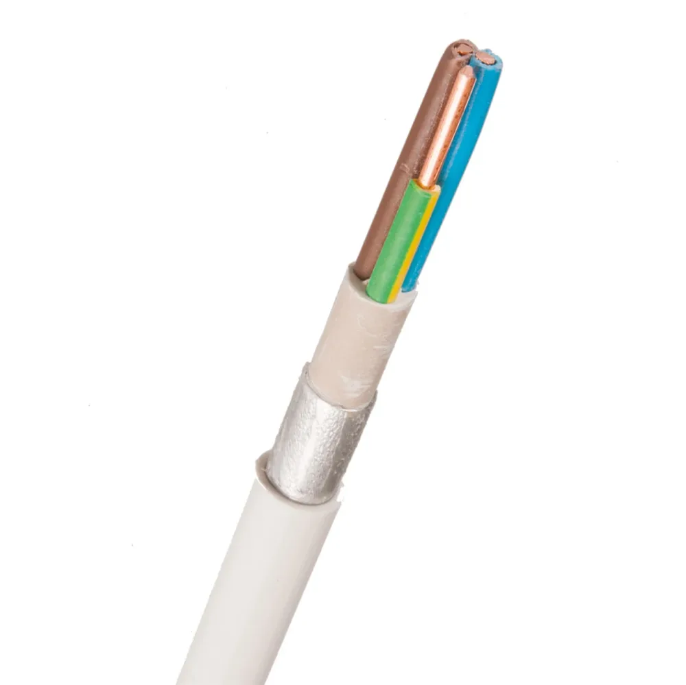 Nexans EQRQ Installationskabel 300/500 V, halogenfri 4G1.5 mm², för Cable Guy