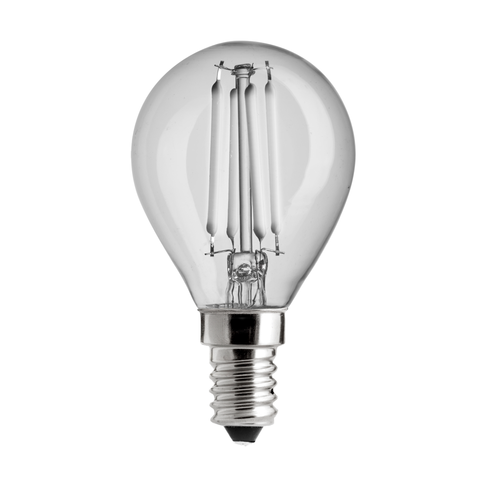 Uni-white klot klar dimbar ljuskälla E14, 2700K 165lm 2W
