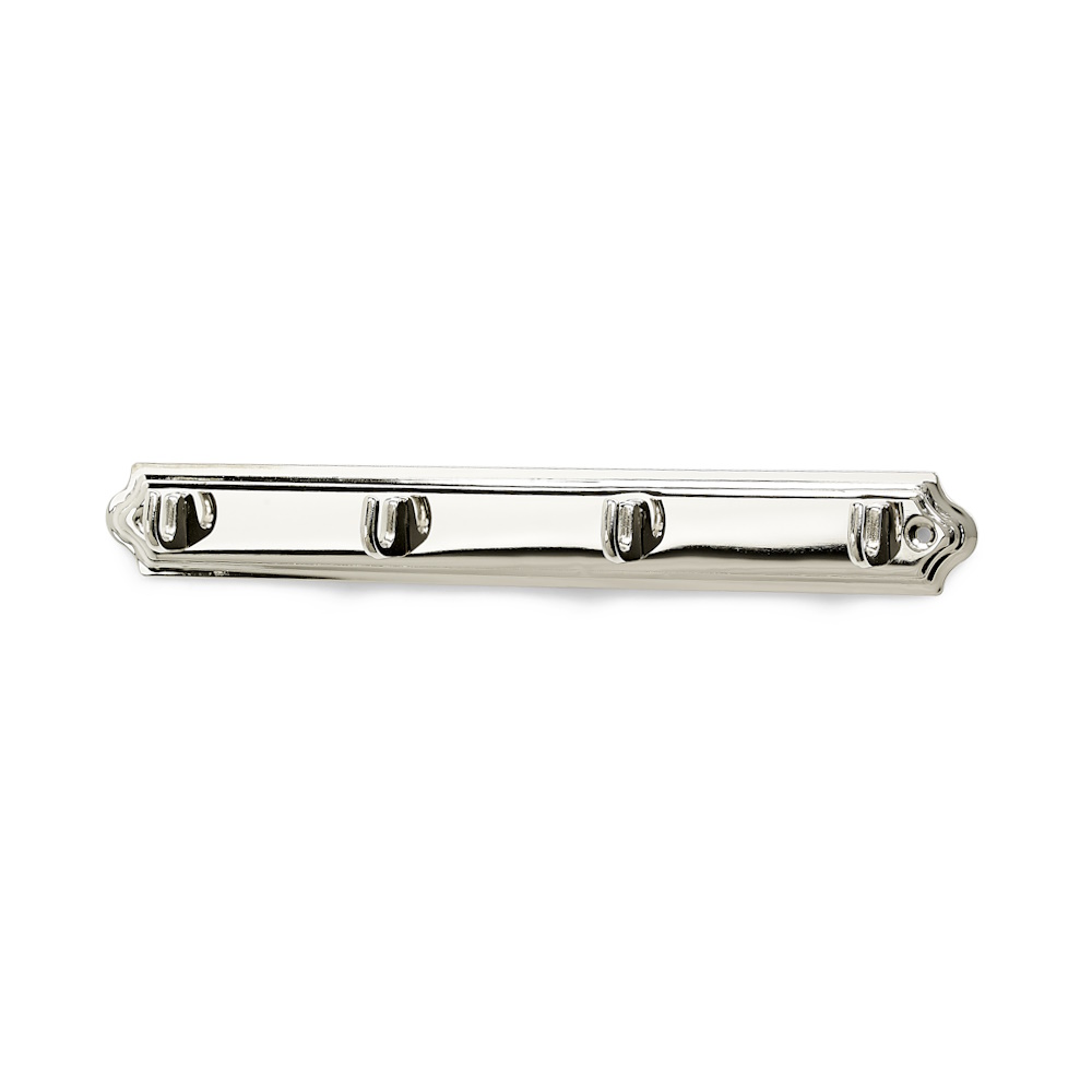 Handdukshängare, 4-krok 124-4, 236mm, 10st, Nickel, Habo 86421