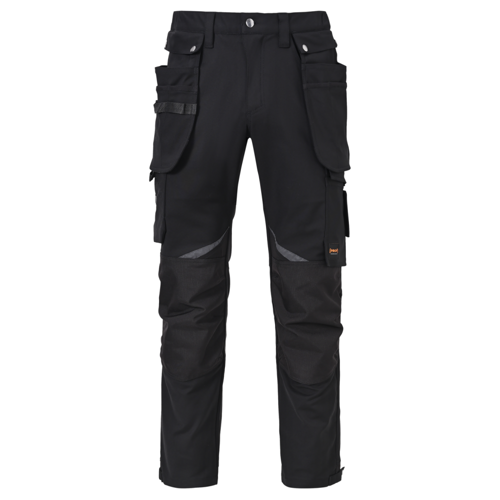 BYXOR PROF STRETCH SVART 50