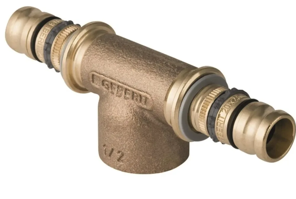 Geberit 1875104 T-rör invändig gänga 40 x 15 x 40 mm