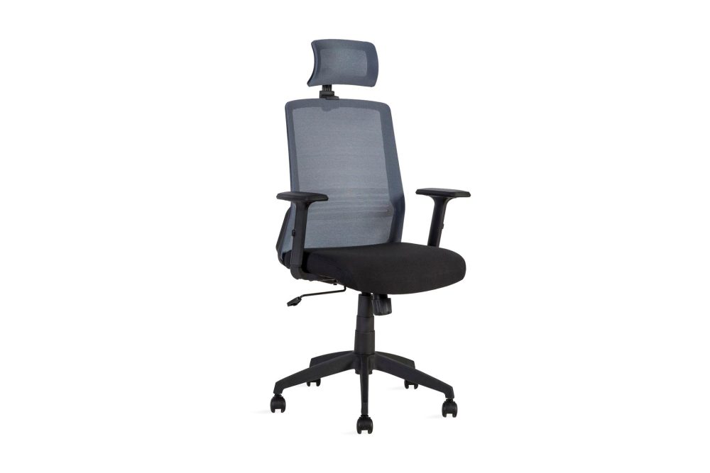 Kontorstol BRAVO 62x53xH107-1145 svart grå