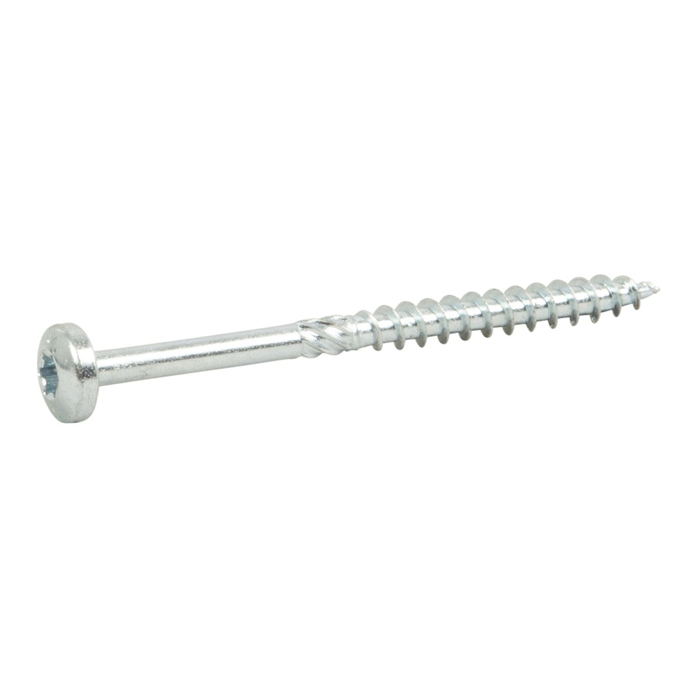 Träskruv Essdrive Kullrigt Huvud TX30 6x70mm Blankförzinkad C1 100st Essve