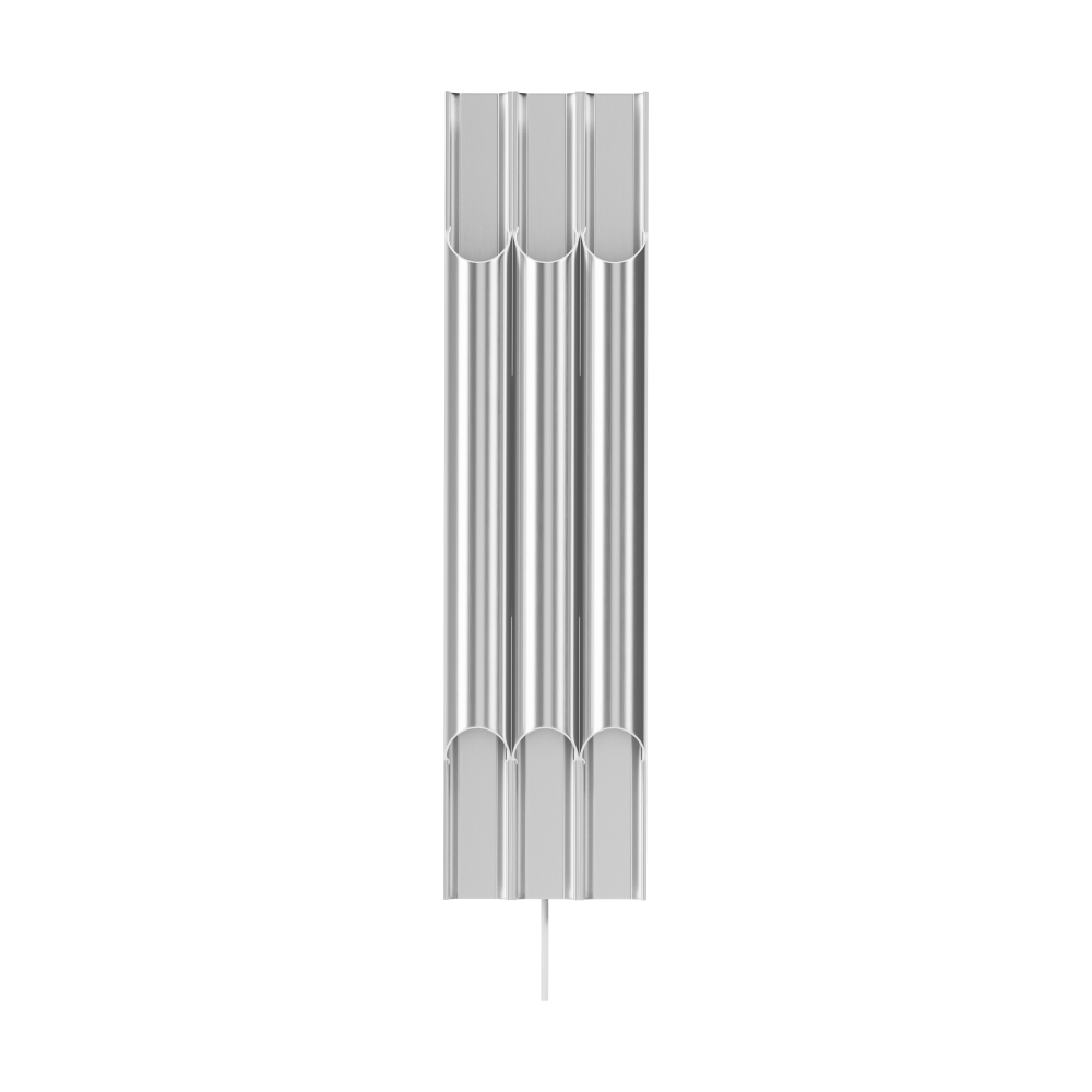 Pan 50 III vägglampa, Aluminum