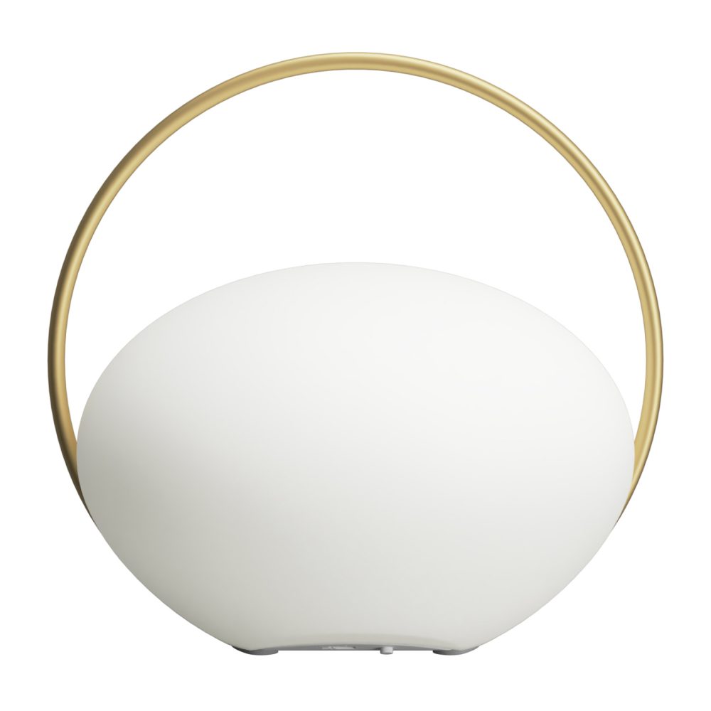 Orbit portabel bordslampa, Ø19,5 cm