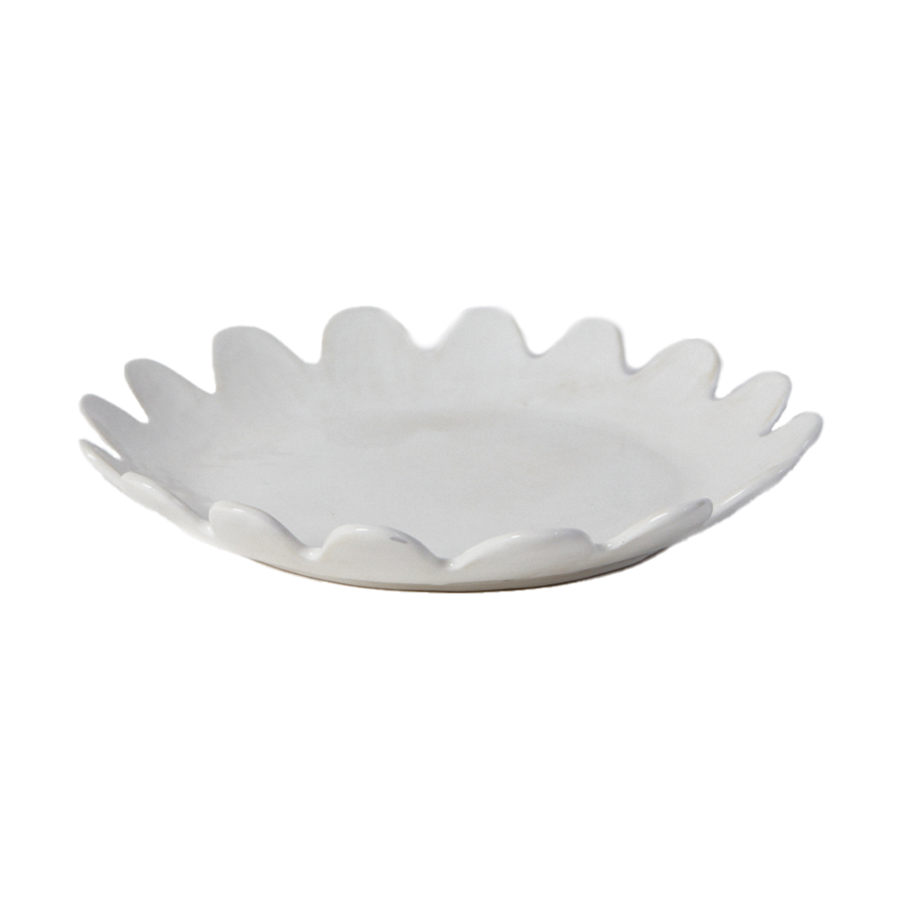 Edda uppläggningsfat Ø35 cm, Vit