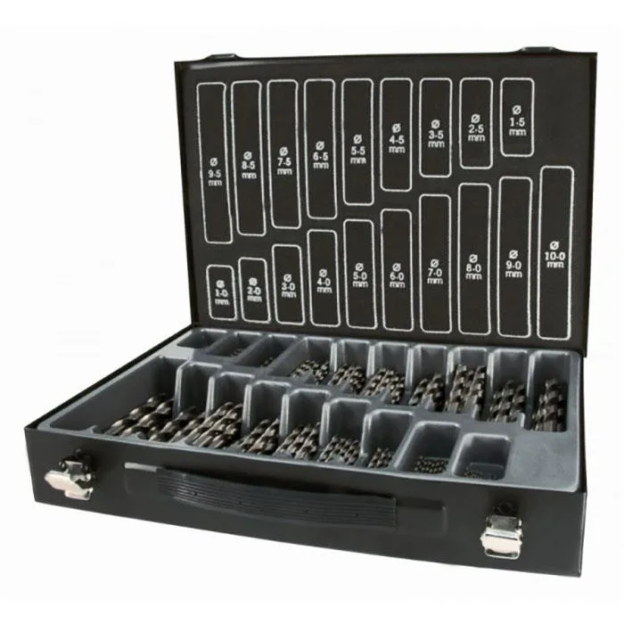 Ruko A214200 Borrsats slipad, 170 delar