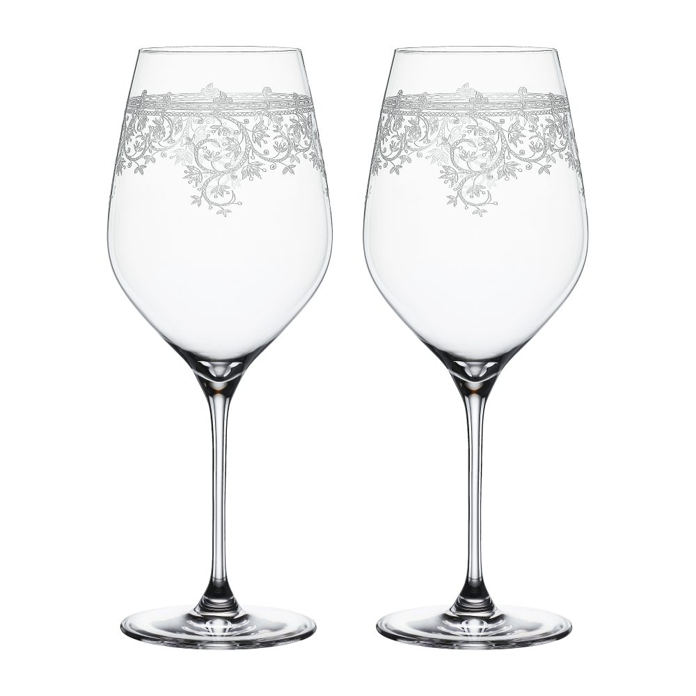 Arabesque Bordeaux rödvinsglas 81 cl 2-pack, Klar