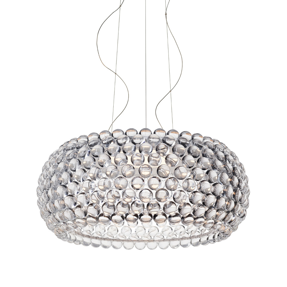 Caboche Plus grande pendel, Transparent