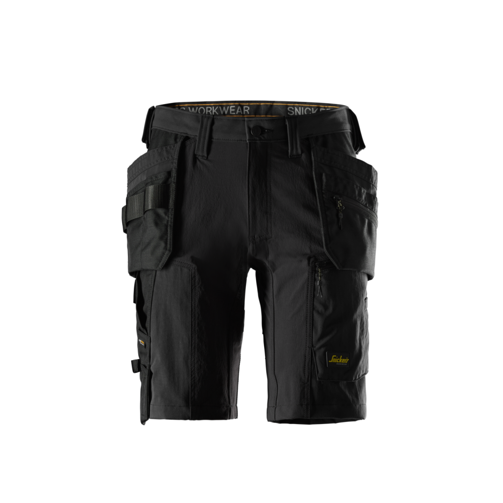 STRETCHSHORTS AW HF SVART STL 48