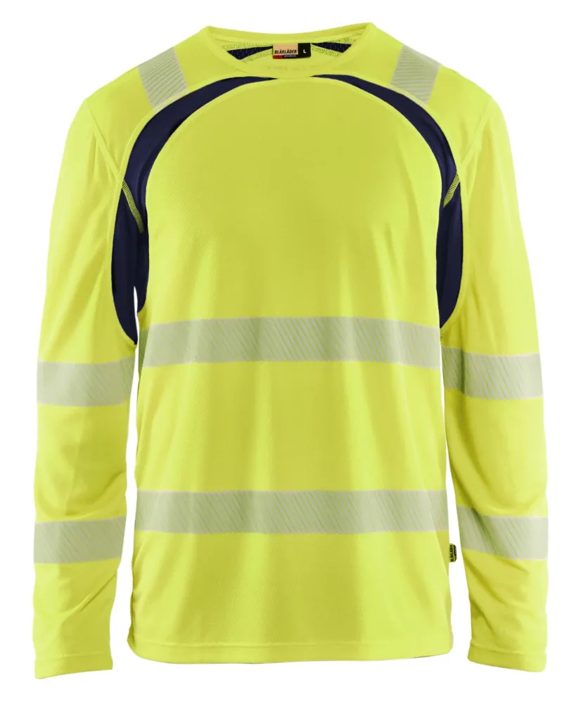 Blåkläder 359910135599XL T-shirt varsel, röd/svart Röd/svart