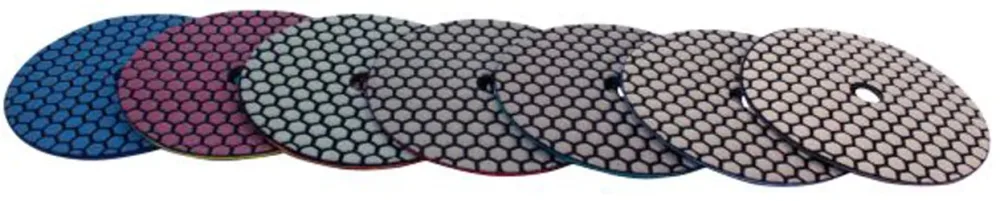 Flexxtra 100270 Diamantslipskiva set, K50 - K3000