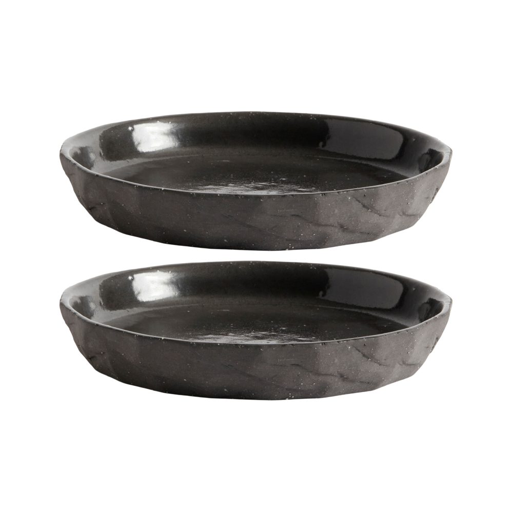 Kuri tallrik Ø16 cm 2-pack, Stone