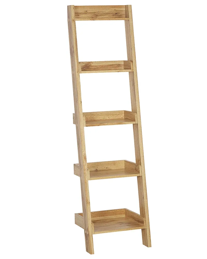 Öppen garderob med 5 hyllor MOBILE DUO 169 cm Ljusbrun