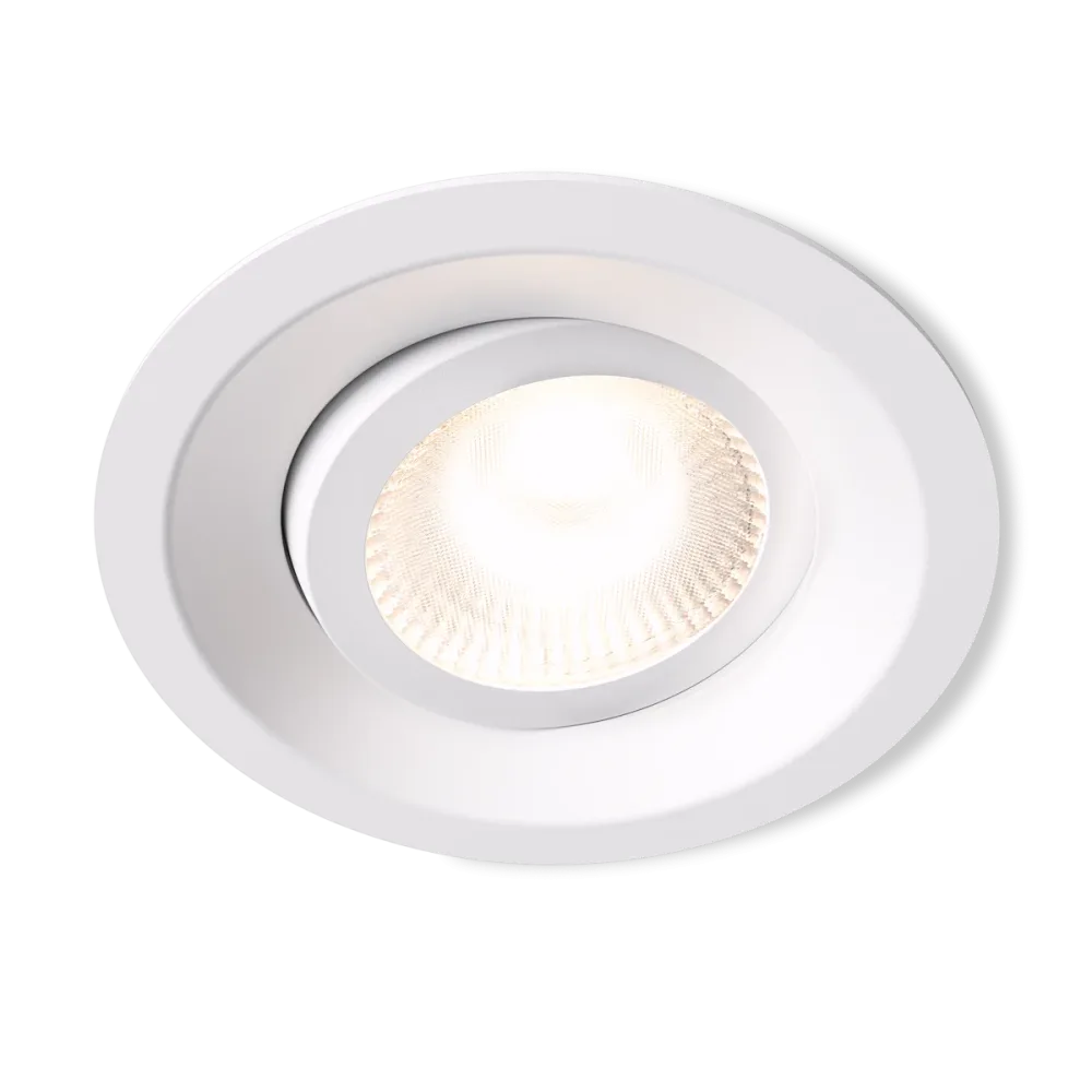 Plejd TILT DWN-01 Downlight 6- pack, 8 W, 515 lm, 2200-4000 K Svart