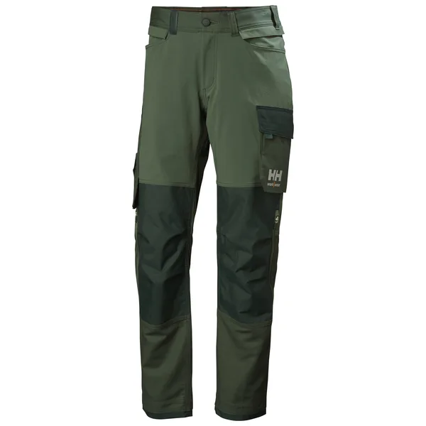 Helly Hansen Workwear Oxford 77395-474 Arbetsbyxa grön D108