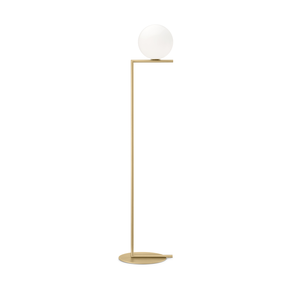 IC F1 golvlampa 135 cm, Gold